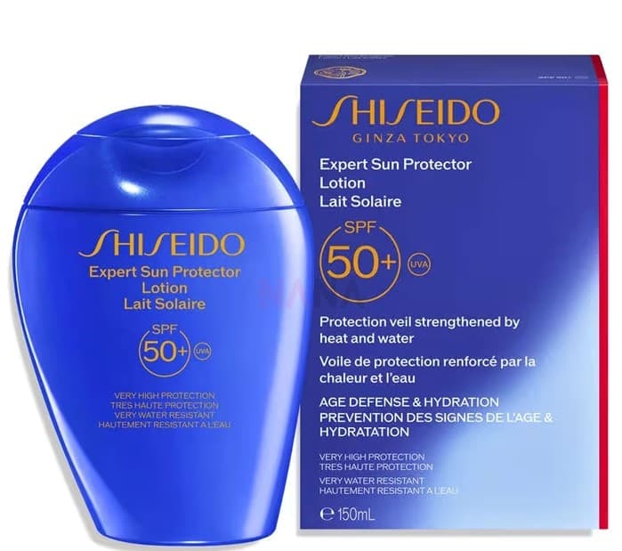 لوسیون ضدآفتاب صورت و بدن شیسیدو SPF 50+ |  حجم 150میل