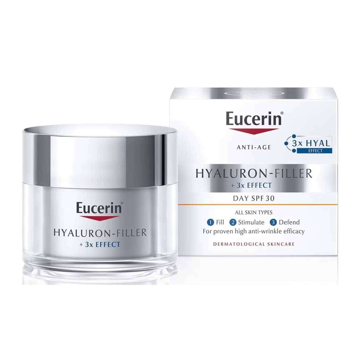 کرم روز 3 کاره هیالورون فیلر اوسرین SPF30